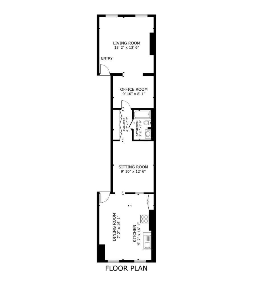 Apartmán Minutes To Nyc Sleeps 5 Hoboken Exteriér fotografie