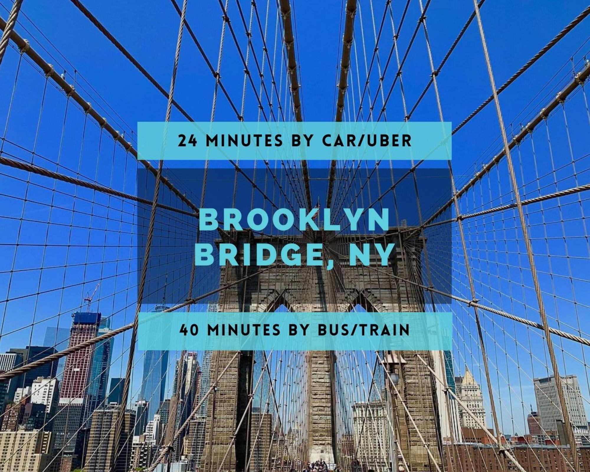 Apartmán Minutes To Nyc Sleeps 5 Hoboken Exteriér fotografie